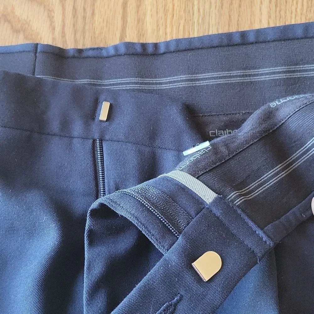 CLAIRBONE 2 pants size 38x30 1 cream 1 navy blue - Picture 15 of 16